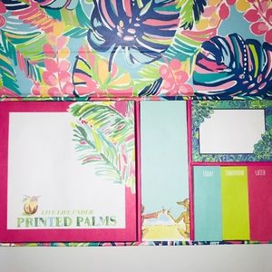 Lilly Pulitzer Sticky Note Box in Exotic Garden